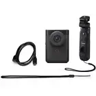 Canon PowerShot V10 and Tripod Grip Kit Black Vlogging Camera Brand new