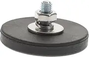 Cabilock Rubber Coated Round Magnets Car Mounting Magnets Magnetic Base for Lighting