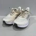 HOKA Mach 6 Youth Running Shoes Cream White Gray Size 12.5 MD