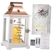 Memorial Lantern, Sympathy Gifts for Loss of Mom/Dad/Loved One, Bereavement