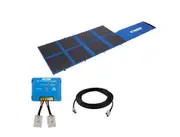 Kings 240W Folding Solar Blanket + MPPT Solar Regulator + 12m Extension Lead