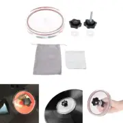 for LP Vinyl Record Cleaner Clamp Vinyl Record Lable Saver Protector Clean Tool