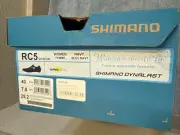 Shimano RC5 Road Cycling Shoes - Navy - 3 Bolt - Women's Sz 7.8 -EU 40 [spu]