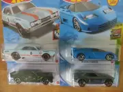 Hot Wheels 70 Toyota Celica Bugatti EB110 SS 68 Mercury Cougar 67 Oldsmobile 442