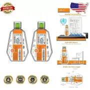 WHO PQS Certified 2-Pack Temperature Humidity Data Logger with Light Sensor
