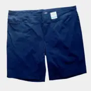 AUTOGRAPH ladies plus size 30 shorts navy blue super stretch pants BNWT