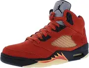 [Nike] Women's Air Jordan 5 Retro Trainers, Martian Sunrise Black Fire