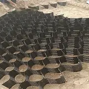 Ground Stabilizer, Steep Driveway Walkway Ground Grids for Parking Spaces/Garden/Shed Base/Subgrade Work, Load 8000lbs(1x1 m/3.3x3.3 ft)
