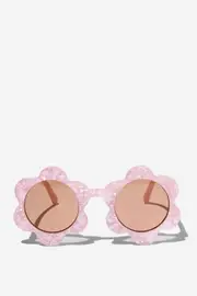 [Cotton On Kids] Cotton On Kids - Kids Daisy Sunglasses - Blush pink pearlised/brown OS BLUSH PINK PEARLISED/BROWN