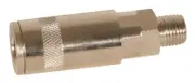 BSPT MALE COUPLING 1/4" (TYPE 19) PK2, FOR UNBRANDED, AIR TOOLS, H FOR UNBRANDED