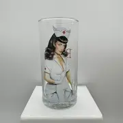 Bettie Page Juice Glass Drinking