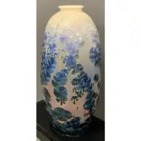 在飛比找蝦皮購物優惠-A3099 [家之家二手家具]  [青松窯] 結晶釉大花瓶 