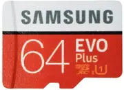 SAMSUNG MB-MC64HA EVO PLUS CL10 U3,4K 100R/90W W adapter