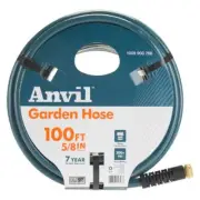 Garden Hose 5/8 in. x 100 ft. Medium-Duty Vinyl Coiled 300PSI Brass Couplings