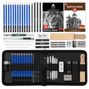 Art Supplies, Sketching & Drawing Pencils Art Kit with 2 Sketch Pads , Profes...