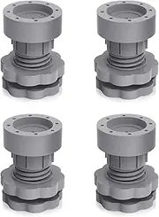Washing Machine Feet - Adjustable Dryer Riser Washing Machine Stabilizer | Household Accessories, Washing Machine Support Feet, Prevent Noise, Stop Walking