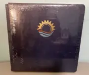 Creative Memories 12x12 Walkabout Blue Foil Album Cover Sun & Sea (J331B)