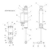 Polaris Clicker Housing, Genuine OEM Part 1800440, Qty 1