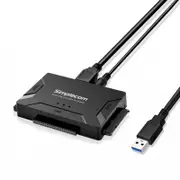 [SA492] USB 3.0 to 2.5", 3.5", 5.25" SATA IDE Adapter with Power Supply