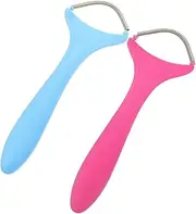 VICASKY 2pcs Facial Hair Removal Tools Manual Epilator for Upper Lip Neck Face Professional Hair Removal Spring Portable Design Easy to Use Skin Protection