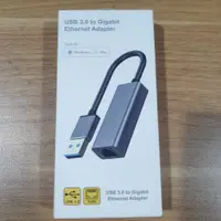 在飛比找蝦皮購物優惠-USB3.0 鋁合金千兆網卡 轉接網卡 USB to RJ4