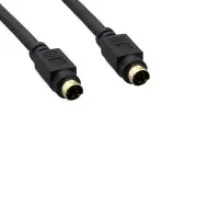 [10X] 6' S-Video Video Cable Mini Din 4 Pin Cable Satellite DVD S-VHS VCR to TV
