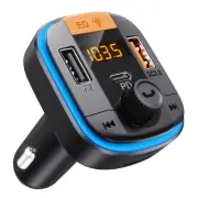 Bluetooth FM Transmitter for Car - Bluetooth Car Adapter PD20W+QC3.0 Cigarett...
