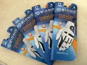 4 Bionic Stable Grip Gloves 4 Men’s Medium LH For Right Hand Golfer Brand New