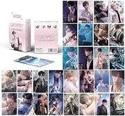 50Pcs Love and DeepSpace LOMO Cards, Quality Copper Paper Cartoon Mini Cards(All)