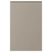 UPPLÖV 2-p door f corner base cabinet set, left-hand/matt dark beige, 25x80 cm