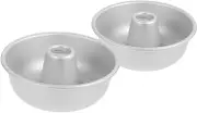 LIGIGWASH Versatile Baking Tool: Aluminum Chiffon Cake Molds Round Cake Baking Tin for Donuts