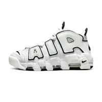 在飛比找蝦皮商城優惠-Nike Air More Uptempo 女 白黑 經典 