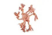 Yours Droolly Chewers Rope Octopus Orange