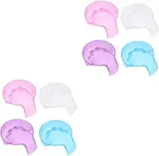 minkissy 2sets Gel Nail Polish Remover Bowl Nail Soak off Bowl Set Manicure Hand Bowl Nail Tips Soak Bowl Nail Polish Remover Nail Beauty Supplies 4pcs*2