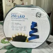 GE StayBright 250 Ct 51.8-ft Warm White Micro LED Christmas Wedding String Light