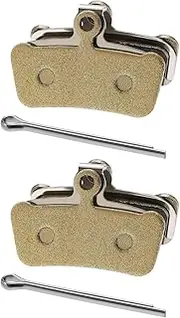 SING F LTD 2 Pairs Bicycle Disc Brake Pads Compatible with Sram Guide RSC VS R RS Compatible with Avid XO Trail/Elixir 7 Trail/Elixir 9 Trail Disc Brakes Sintered Metal