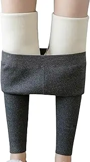 [Moosth] Warm Fleece Lined Leggings High Waist Thermal Womens Tights Stretchable Sherpa Fleece Leggings