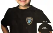 Official Ring Bearer Boys Black T-Shirt Size Medium (7-8) Wedding NWT