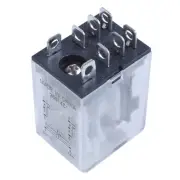 JQX-13F LY2 DC 12V Coil 8-Pin DPDT Green LED Electromagnetic Relay Q8M79518