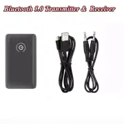 2 in 1 Bluetooth 5.0 Transmitter & Receiver Wireless 3.5mm Audio Outout Adapter