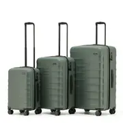3pc Interstellar Trolley Travel Carry Suitcase Luggage Set 2.0 Moss