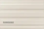 Samsung Portable SSD T7 Shield, 1TB, Beige, USB3.2, Type-C, R/W(Max) 1,050Mb/S,