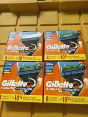 Gillette Fusion 5 Proglide Refill Cartridges 4X8=32 Count (Newest Type Package)