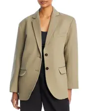 Anine Bing Quinn Wool Blazer
