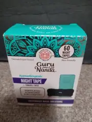 Guru Nanda Night Tape + Travel Case - 60 night tapes