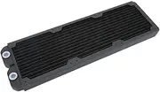 Computer Radiator, G4/1 Thread Heat Exchanger Water Air Cooled Copper Heatsink with 14-Tubes CPU Cooler Fast Heat Dissipation Water Cooling System for Desktop, PC