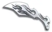 Pro-One Billet Mirror Flame Chrome Right (104230)