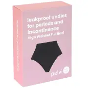 Pelvi Leakproof Underwear Full Brief Black - L