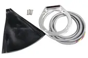 Lokar Vertical LED Shift Indicator Boot Kit Brushed Aluminium Torqflite 727/904