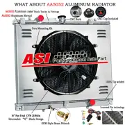 3 Row Radiator Shroud Fan Kit FOR 1996-2006 Mitsubishi TRITON MK 2.8TD MT Manual